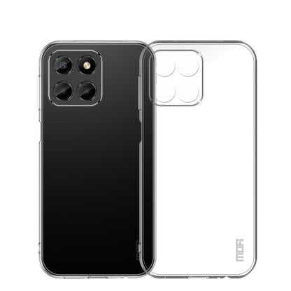 Pour Honor Play 60 Plus Étui de téléphone en TPU ultra-mince série MOFI Ming (Transparent)