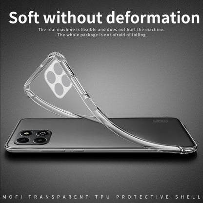 For Honor X5b / X5b Plus MOFI Ming Series Ultra-thin TPU Phone Case(Transparent)