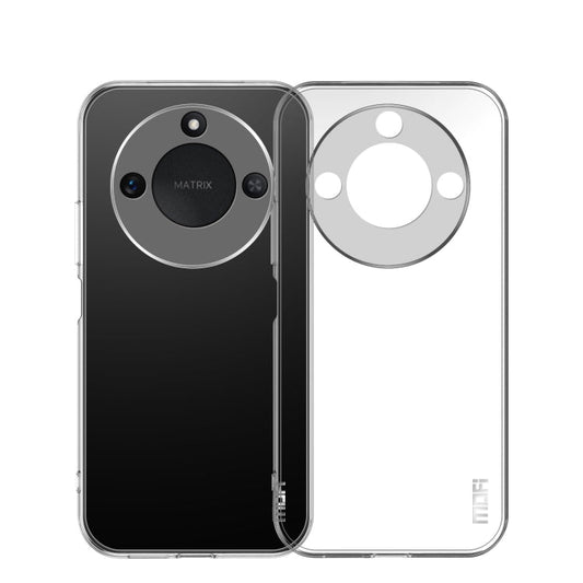 Pour Honor X60 Étui de téléphone ultra-mince en TPU série MOFI Ming (Transparent)