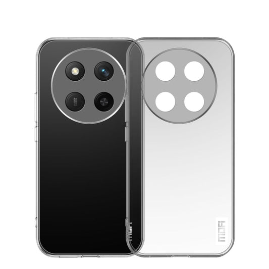 Pour Honor X60 Pro / X9C Étui de téléphone en TPU ultra-mince MOFI série Ming (Transparent)