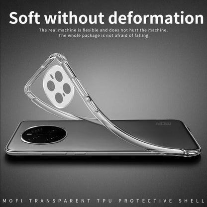 For Honor Magic7 Pro MOFI Ming Series Ultra-thin TPU Phone Case(Transparent)