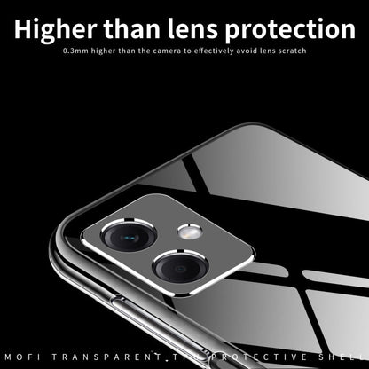 For Xiaomi Redmi 13C 5G MOFI Ming Series Ultra-thin TPU Phone Case(Transparent)