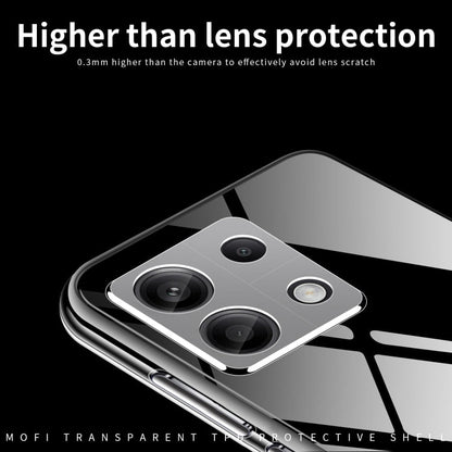 For Xiaomi Redmi Note 13 Pro 4G MOFI Ming Series Ultra-thin TPU Phone Case(Transparent)