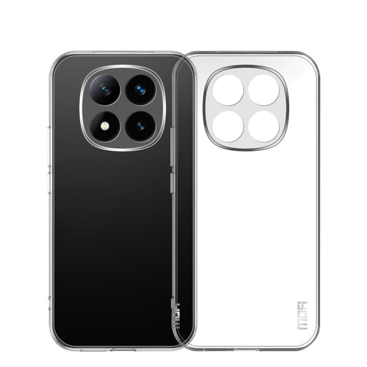 For Xiaomi Redmi Note 14 Pro+ 5G MOFI Ming Series Ultra-thin TPU Phone Case(Transparent)