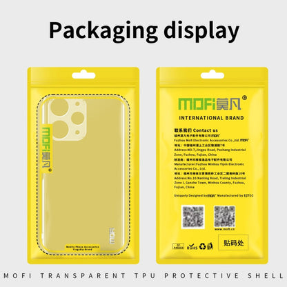 For Xiaomi Redmi Note 13 4G MOFI Ming Series Ultra-thin TPU Phone Case(Transparent)