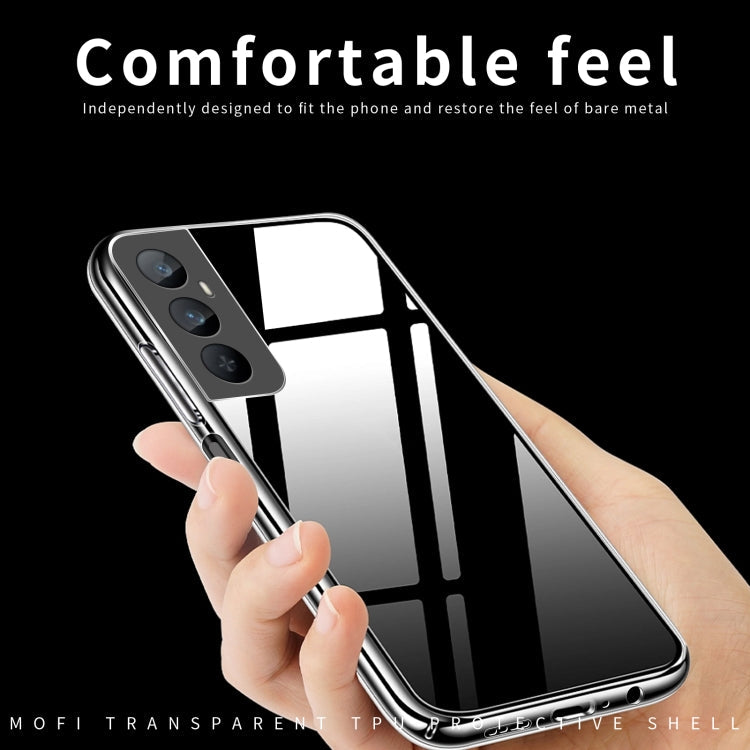 For Realme C65 MOFI Ming Series Ultra-thin TPU Phone Case(Transparent)