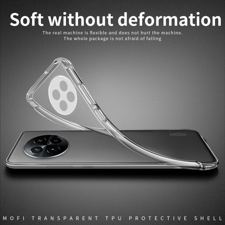 For Realme 13 Pro / 13 Pro+ MOFI Ming Series Ultra-thin TPU Phone Case(Transparent)