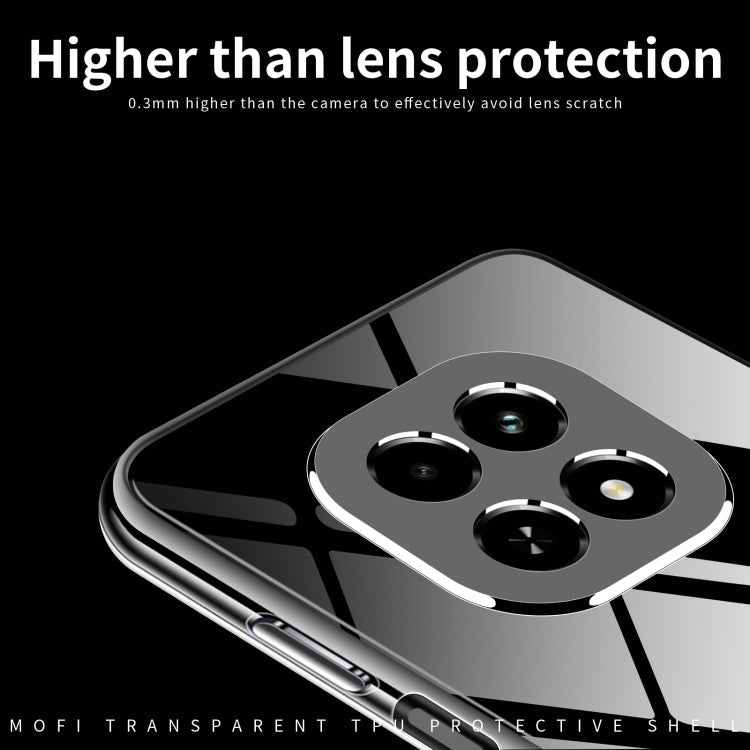 For Realme V60 MOFI Ming Series Ultra-thin TPU Phone Case(Transparent)