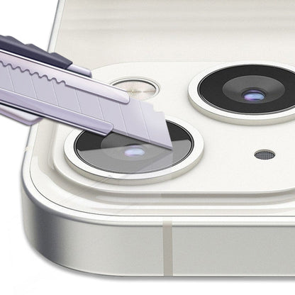 For iPhone 14 / 14 Plus mocolo 3D 9H Camera Lens Tempered Glass Film