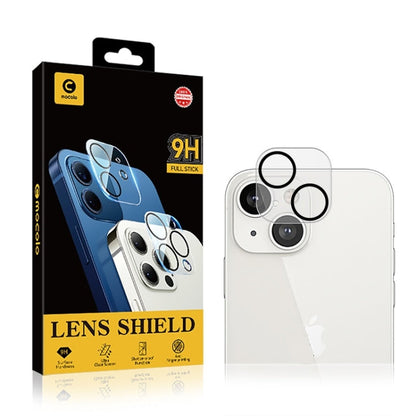 For iPhone 14 / 14 Plus mocolo 3D 9H Camera Lens Tempered Glass Film