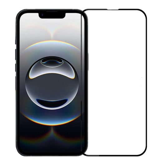 For iPhone 17e / 16e MOFI 9H 2.5D Full Screen Tempered Glass Film(Black)