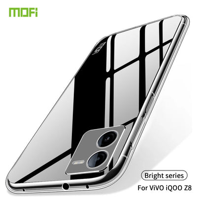For vivo  iQOO Z8 MOFI Ming Series Ultra-thin TPU Phone Case(Transparent)