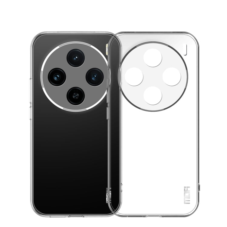For vivo X100 MOFI Ming Series Ultra-thin TPU Phone Case(Transparent)
