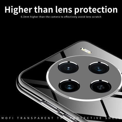 For vivo X100 MOFI Ming Series Ultra-thin TPU Phone Case(Transparent)