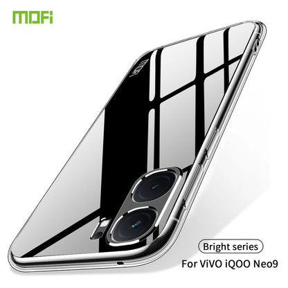 Pour Coque de téléphone en TPU ultra-mince série MOFI Ming pour vivo iQOO Neo9 /9 Pro (Transparent)