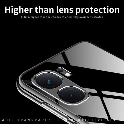 Pour Coque de téléphone en TPU ultra-mince série MOFI Ming pour vivo iQOO Neo9 /9 Pro (Transparent)