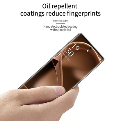 Pour Xiaomi Poco X6 Pro MOFI Film de protection d'écran intégral en verre trempé 9H 2.5D (noir)