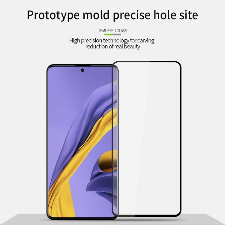 Pour Xiaomi Redmi Note 13R Pro MOFI Film en verre trempé plein écran 9H 2.5D (Noir)
