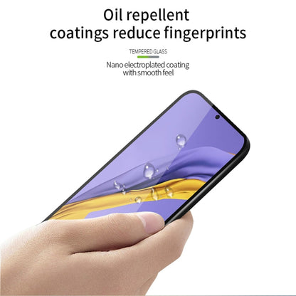 Pour Xiaomi Redmi Note 13R Pro MOFI Film en verre trempé plein écran 9H 2.5D (Noir)
