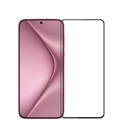 For Huawei Pura 70 MOFI 9H 3D Explosion-proof Curved Screen Tempered Glass Film(Black)