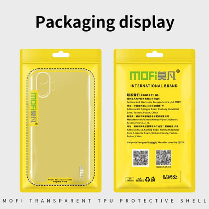 For Nothing CMF Phone 1 MOFI Ming Series Ultra-thin TPU Phone Case(Transparent)