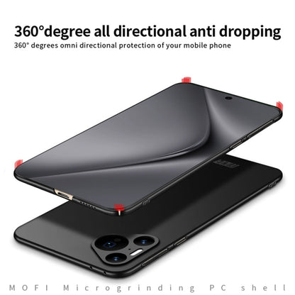 For Huawei Pura 70 Pro MOFI Micro-Frosted PC Ultra-thin Hard Phone Case(Blue)