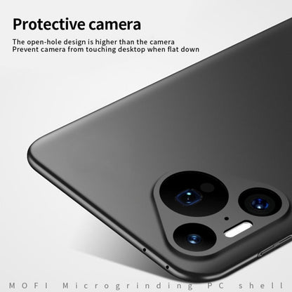 For Huawei Pura 70 Pro MOFI Micro-Frosted PC Ultra-thin Hard Phone Case(Blue)