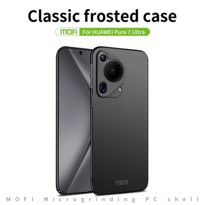 For Huawei Pura 70 Ultra / P70 Art MOFI Micro-Frosted PC Ultra-thin Hard Phone Case(Blue)