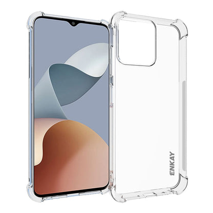 For ZTE Blade A73 4G ENKAY Hat-Prince Transparent TPU Shockproof Phone Case