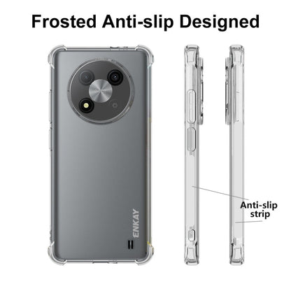 For ZTE Blade A73 5G ENKAY Hat-Prince Transparent TPU Shockproof Phone Case