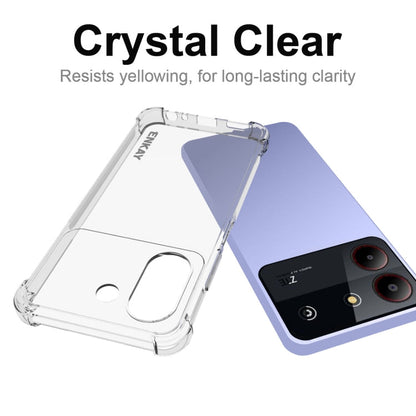 For ZTE Blade A54 4G ENKAY Hat-Prince Transparent TPU Shockproof Phone Case