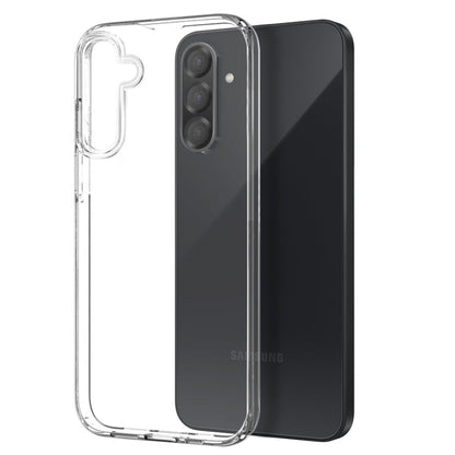 Pour Samsung Galaxy A26 5G NORTHJO Coque transparente en TPU avec film en verre trempé (Transparent)
