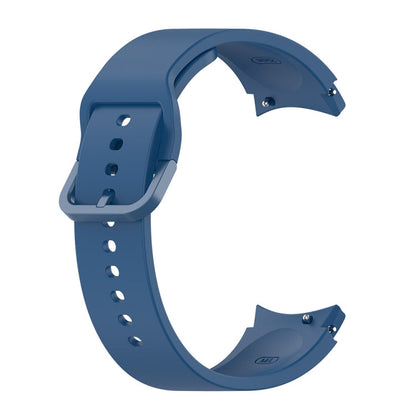 For Samsung Galaxy Watch6 / 6 Classic JUNSUNMAY Solid Color Silicone Adjustable Watch Band(Sky Blue)