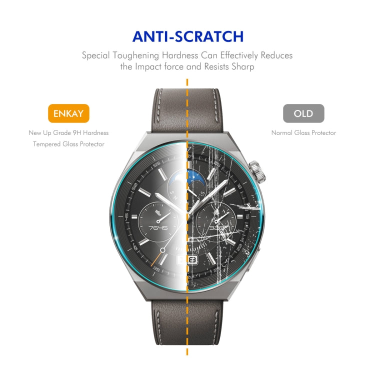 For Xiaomi Watch S4 Sport ENKAY 0.2mm 9H Tempered Glass Screen Protector Watch Film
