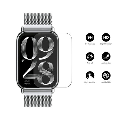 For Xiaomi Mi Band 8 Pro 5pcs ENKAY 0.2mm 9H Tempered Glass Screen Protector Watch Film