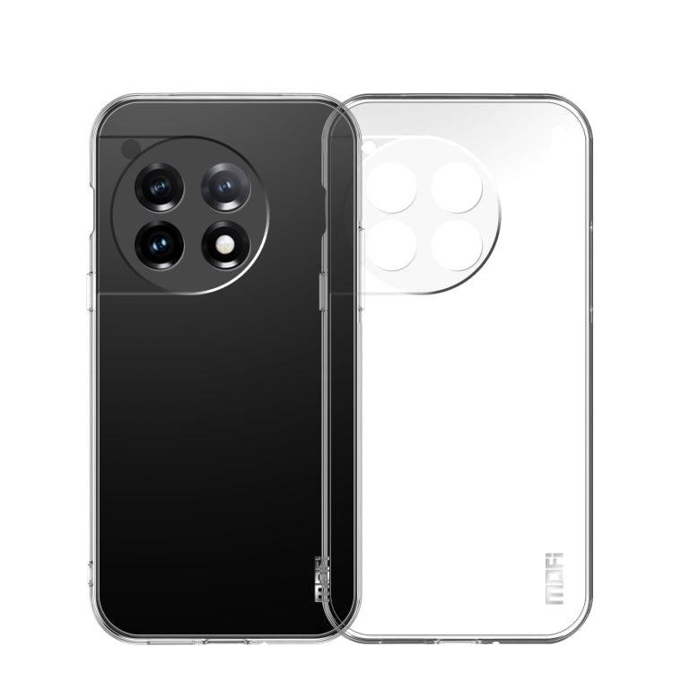 For OnePlus 12 MOFI Ming Series Ultra-thin TPU Phone Case(Transparent)