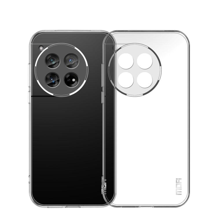 For OnePlus Ace 3 MOFI Ming Series Ultra-thin TPU Phone Case(Transparent)