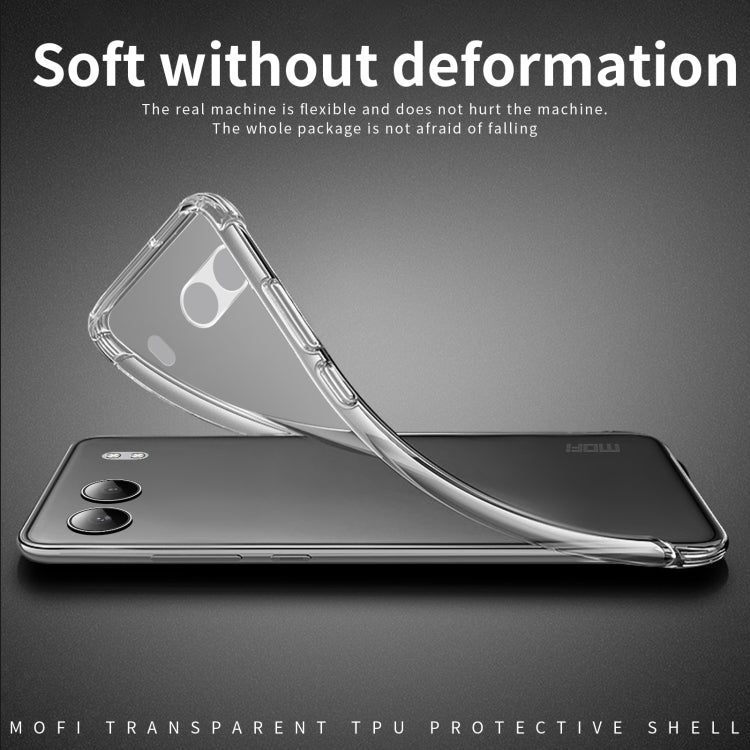 For OnePlus Nord 4 MOFI Ming Series Ultra-thin TPU Phone Case(Transparent)