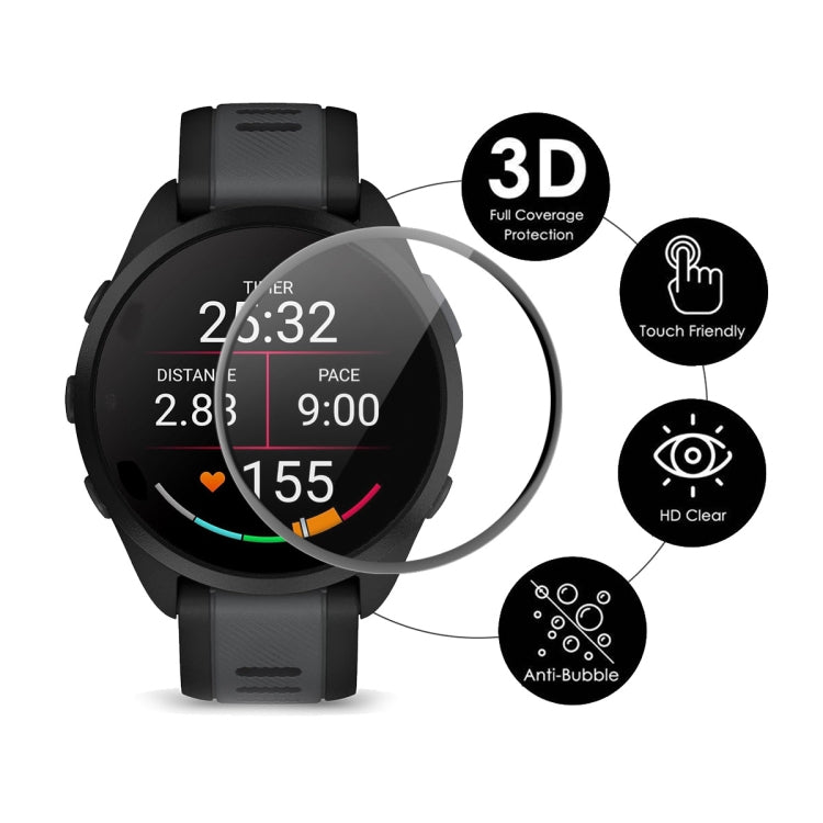 Pour Huawei Watch GT 5 41mm 2pcs ENKAY Film de protection d'écran PMMA HD avec bord en PC souple à couverture complète 3D