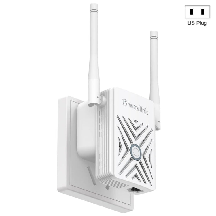 WAVLINK WN578W2 Pour la maison et le bureau, Répéteur WiFi sans fil N300, Amplificateur de signal, Fiche : Prise US