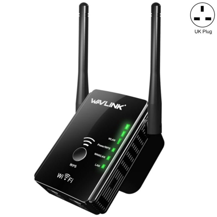 Wavlink WN578R2 With 2 External Antennas N300 Wireless AP/Range Extender/Router, Plug:UK Plug