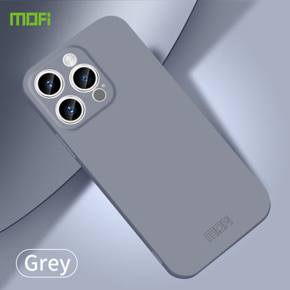 Pour iPhone 14 Pro MOFI Qin Series Étui de téléphone PC tout compris à toucher doux (Gris)