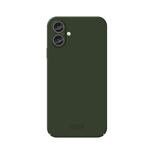 For iPhone 16 MOFI Qin Series Skin Feel All-inclusive PC Phone Case(Green)