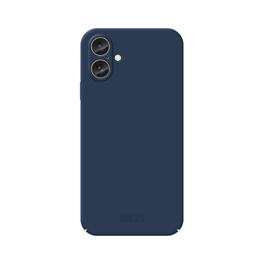 For iPhone 16 Plus MOFI Qin Series Skin Feel All-inclusive PC Phone Case(Blue)