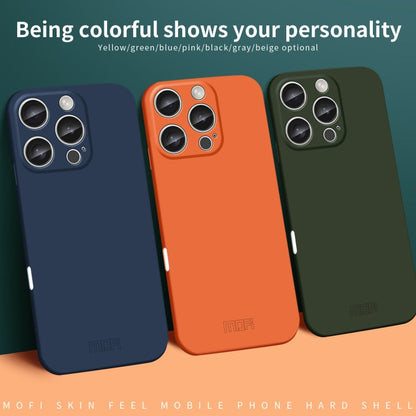 For iPhone 16 Pro MOFI Qin Series Skin Feel All-inclusive PC Phone Case(Green)