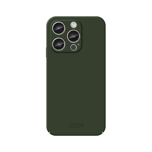 For iPhone 16 Pro Max MOFI Qin Series Skin Feel All-inclusive PC Phone Case(Green)