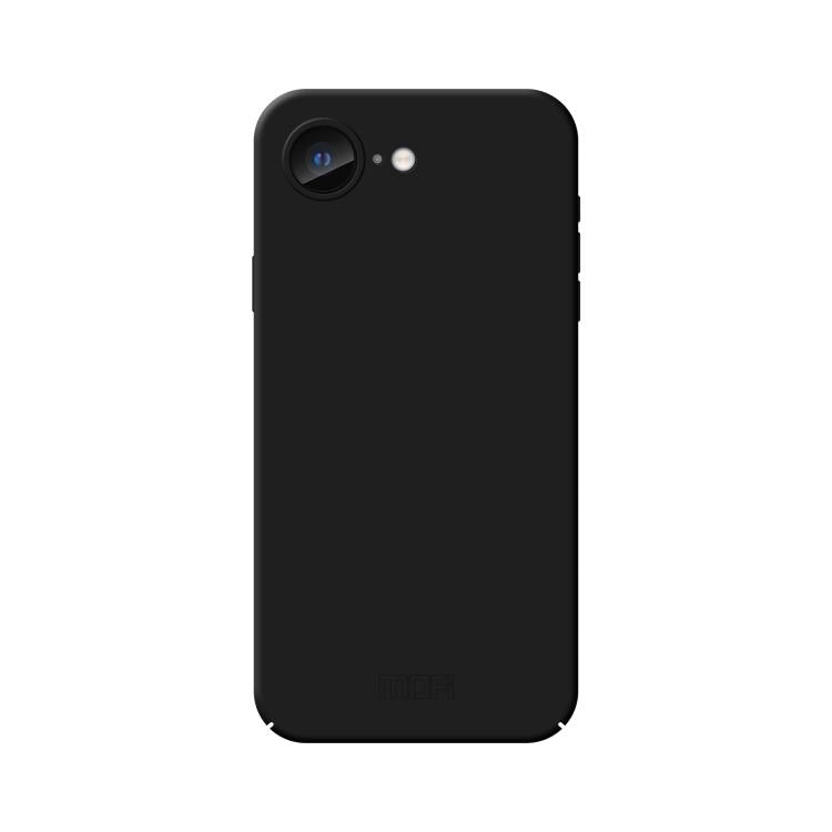 For iPhone 17e / 16e MOFI Qin Series Skin Feel All-inclusive PC Phone Case(Black)