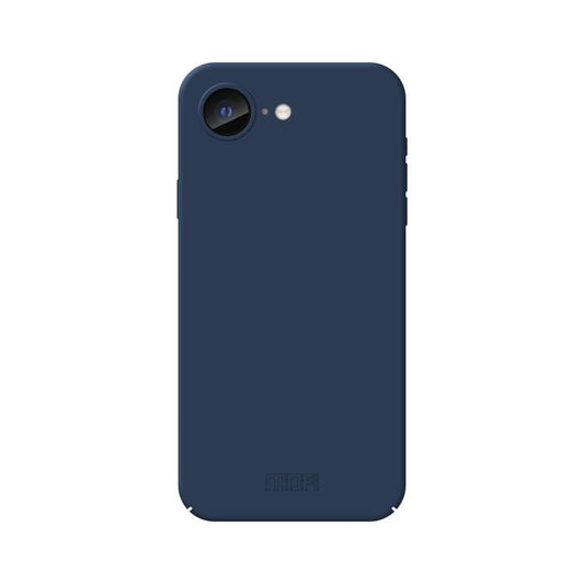 For iPhone 17e / 16e MOFI Qin Series Skin Feel All-inclusive PC Phone Case(Blue)