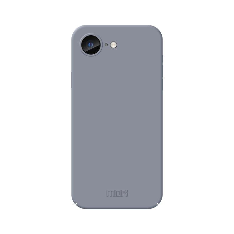 For iPhone 17e / 16e MOFI Qin Series Skin Feel All-inclusive PC Phone Case(Gray)