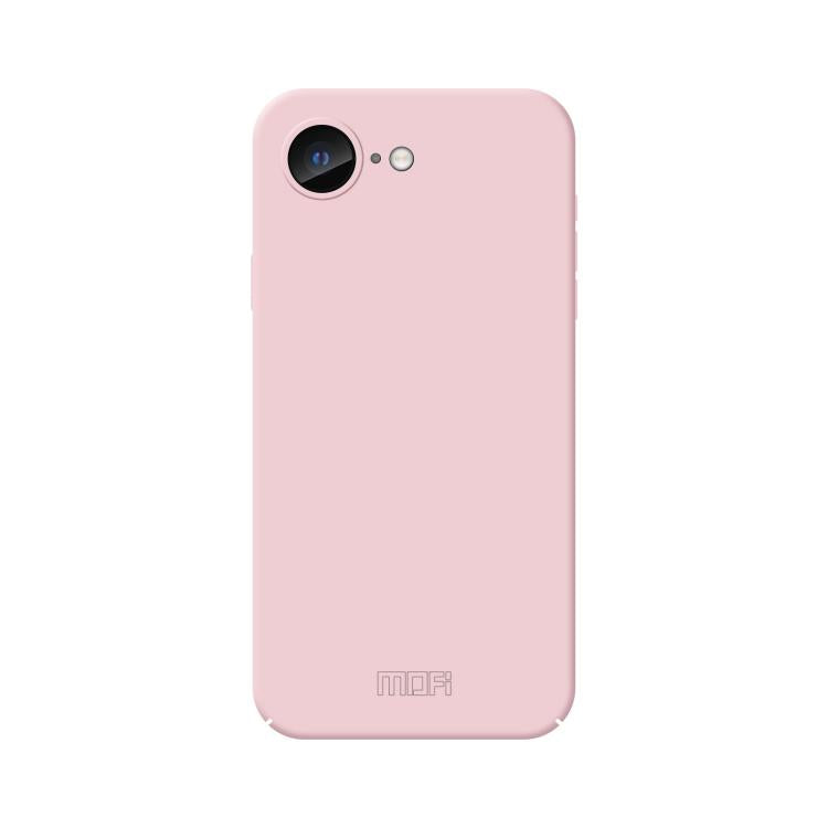 For iPhone 17e / 16e MOFI Qin Series Skin Feel All-inclusive PC Phone Case(Pink)